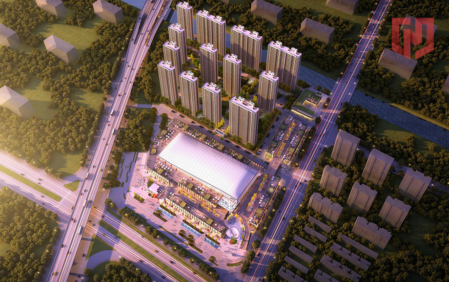 余政储出(2019)34号地块1#楼冰雪世界