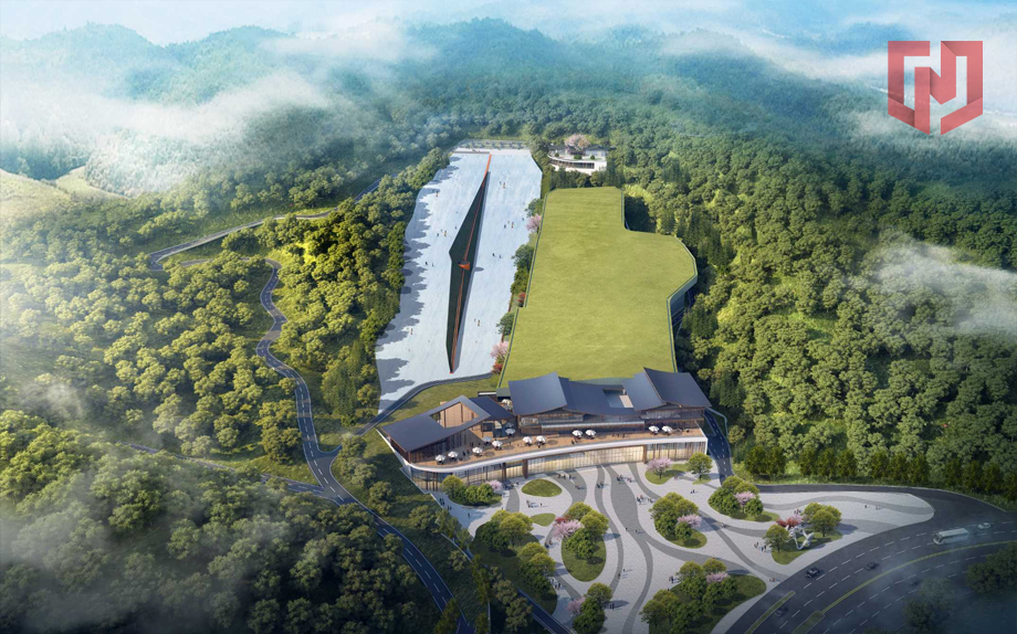 武功山冰雪大世界项目室内滑雪馆