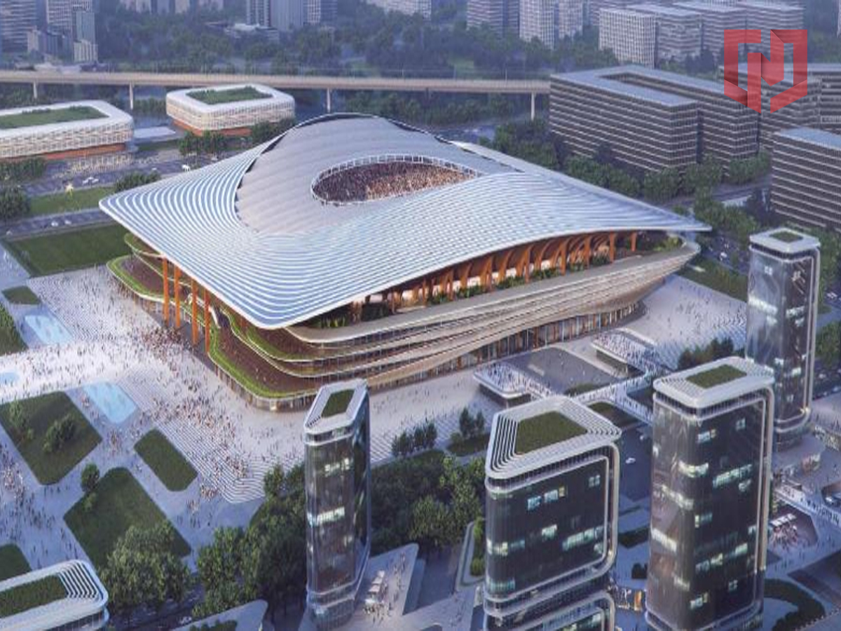 西安足球中心热烟试验